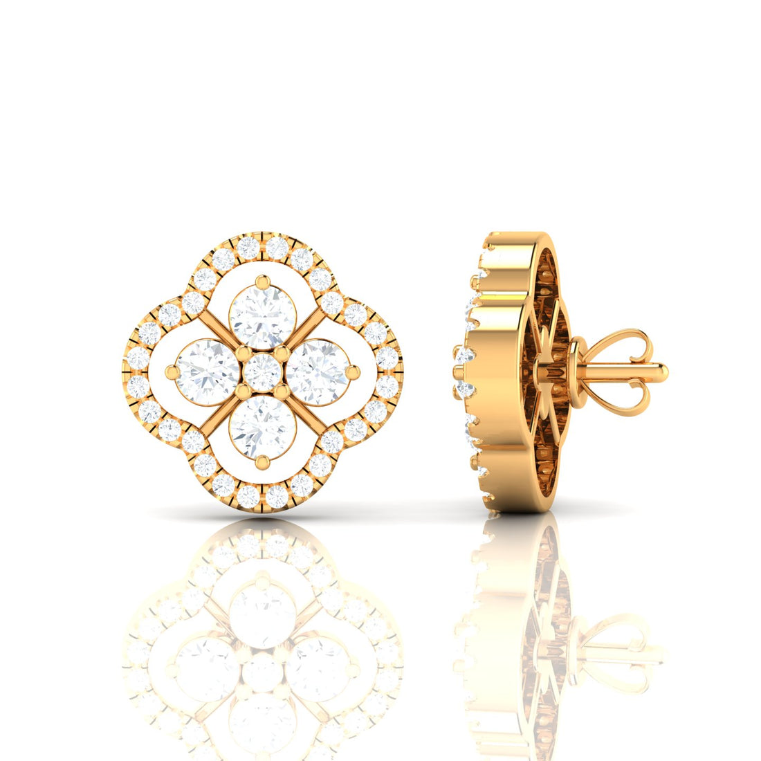 The Yael Pave Stud Earrings