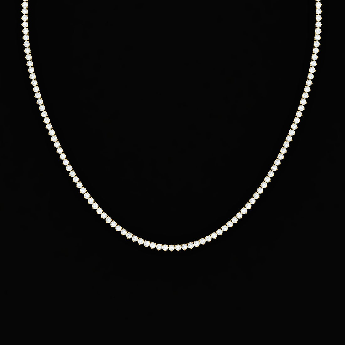 0.20CT Round Diamond Necklace