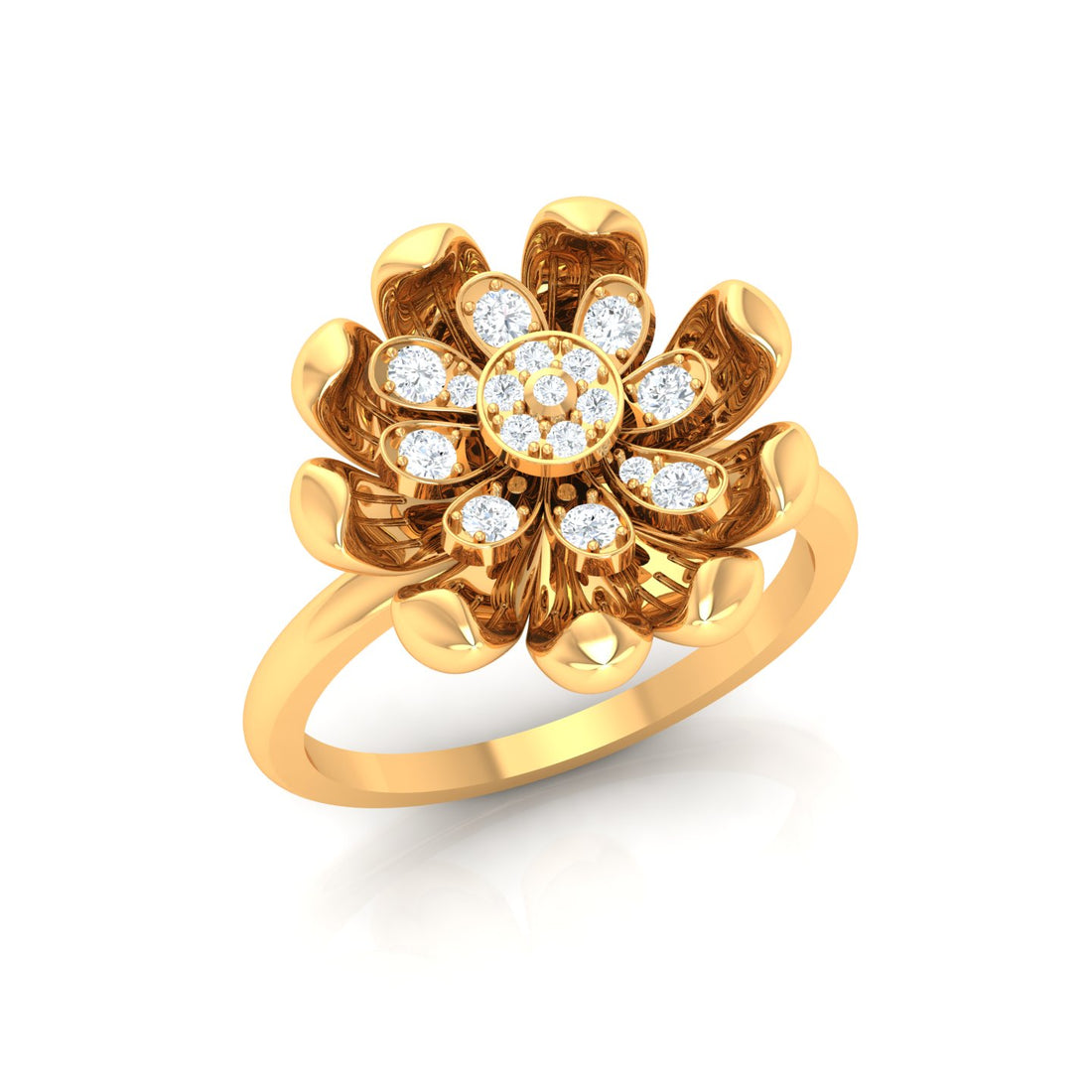 Floret Vibes Diamond Ring