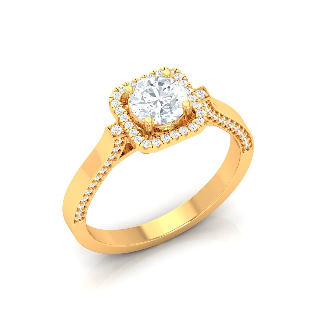 Cushion Glazed Ring