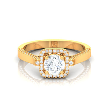 Cushion Glazed Ring
