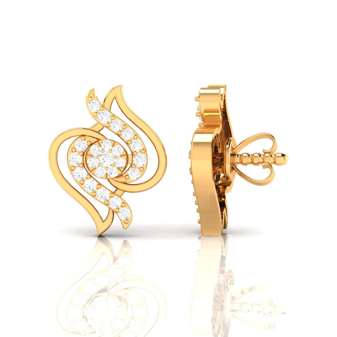 The Rio Leaf Earrings