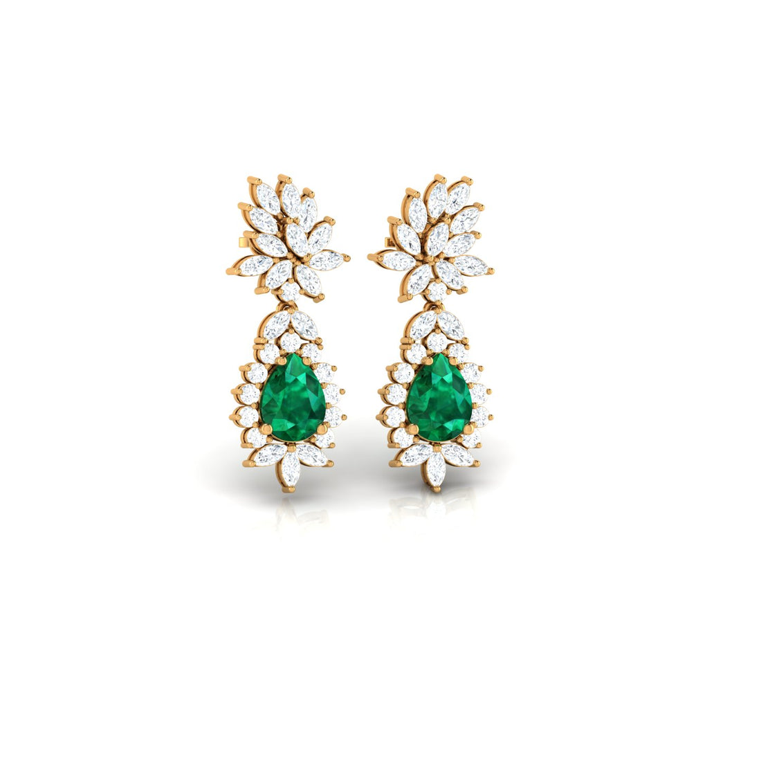 Diamond Drop Earrings