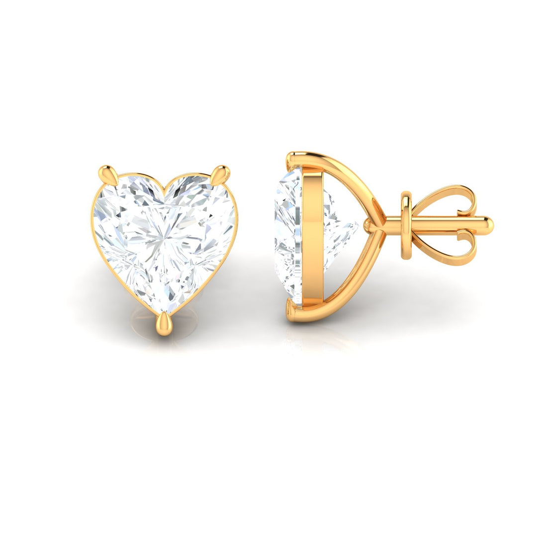 Solitaire Diamond Studs Earrings
