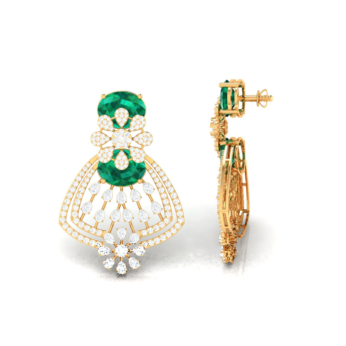 Zambia Cylindrical Earrings
