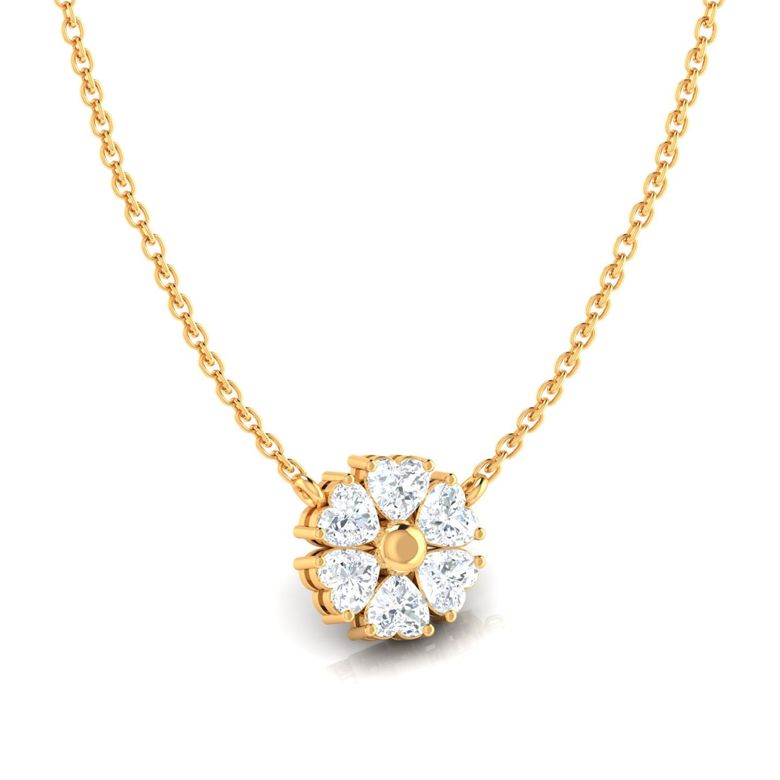 Classic Heart Diamond Pendant (WITHOUT CHAIN)